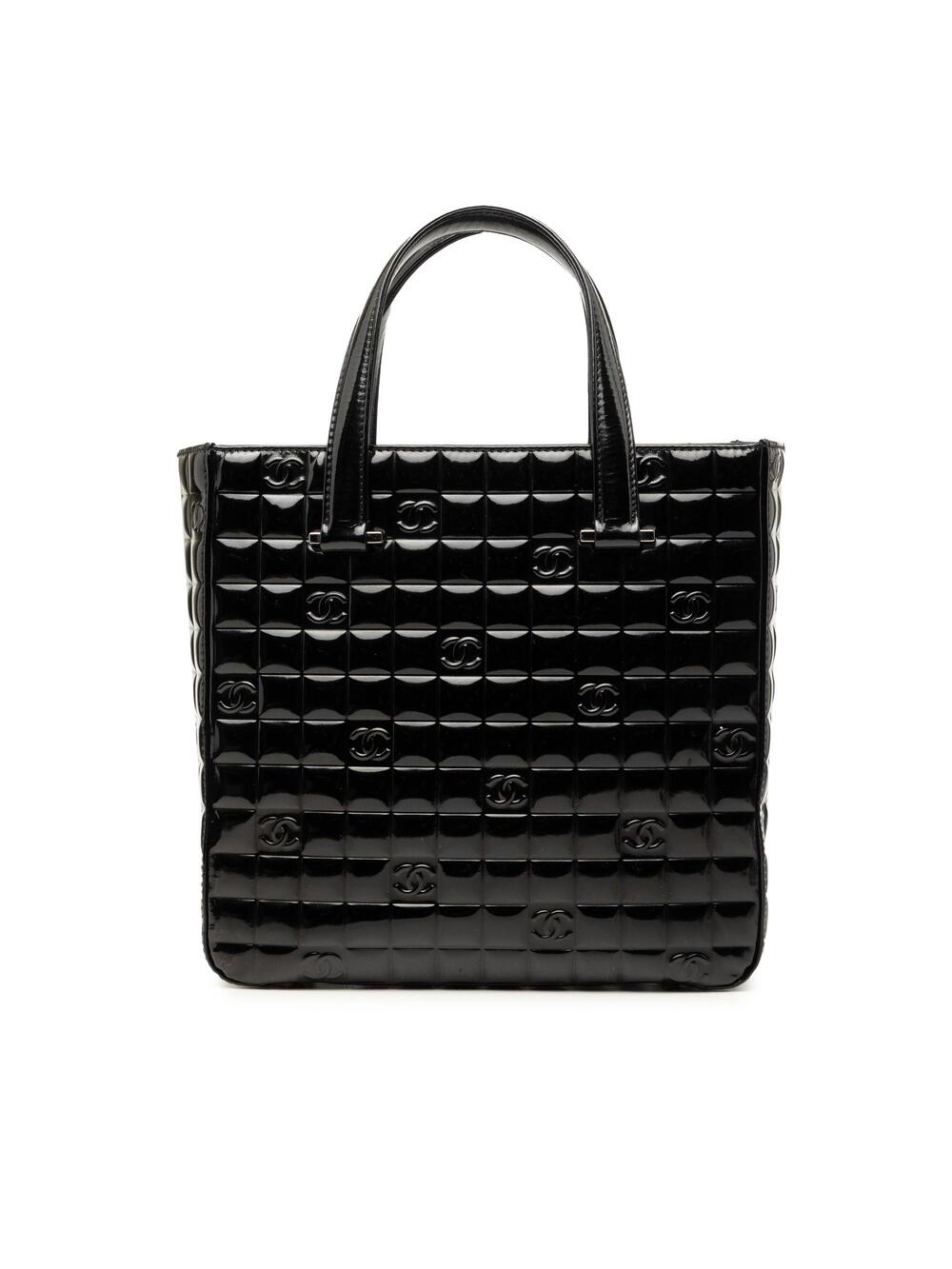 Chanel Chocolate Bar Cc Tote Quilted #375969C12B